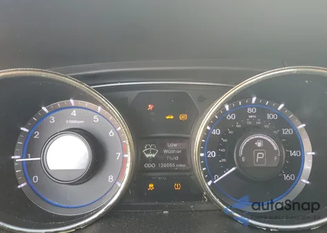 2012 Hyundai Sonata Se из США, поврежденный, VIN 5NPEC4AC8CH498162